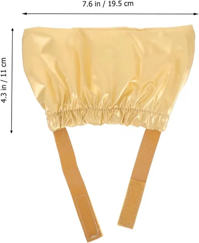 Vista 2 de Ipetboom Gorro de ducha impermeable para mascotas, correa elástica ajustable, para perros, gatos, orejas de baño, gorras de ducha para cachorros