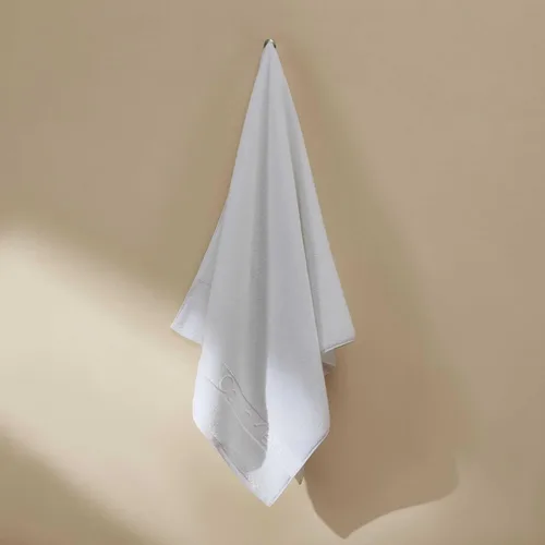 Vista 26 de Calvin Klein - Toallas de baño, toallas de algodón súper suaves y absorbentes, construcción de cero torsión, presilla de marca para colgar