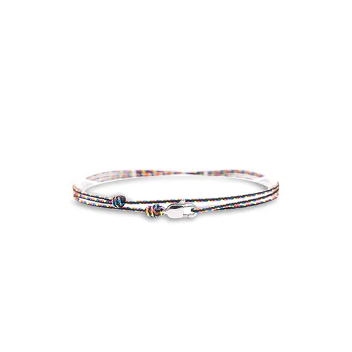 Vista 30 de Made by Nami Surfer Anklet with Snap Hook Clasp Waterproof & Adjustable Thin String Ankle Bracelets for Women and Men Handmade Jewelry for Beach and