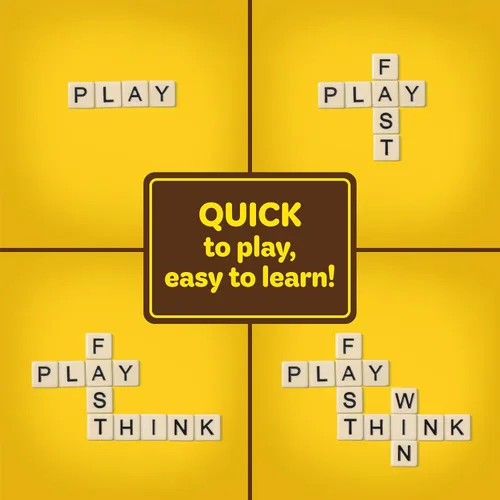 Vista 3 de Juego de palabras Bananagrams (idioma español no garantizado), Amarillo