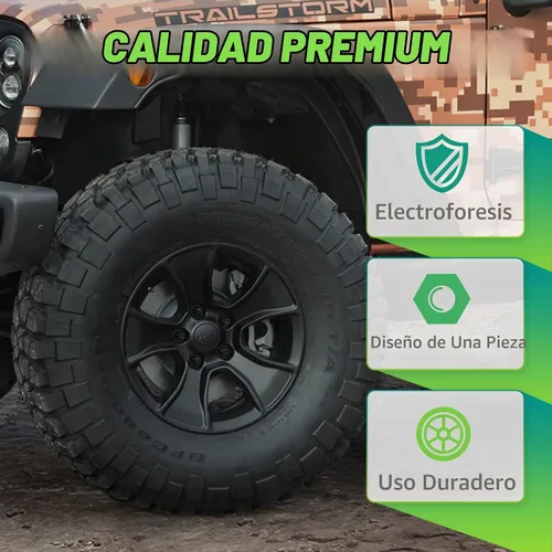 Vista 5 de AUTOPTIM Tuercas negras 9/16-18 – Reemplazo para Dodge Ram 1500 2002-2010, Dodge Durango 2004-2009, 20 piezas de altura de 1.54 pulgadas, hexagonal