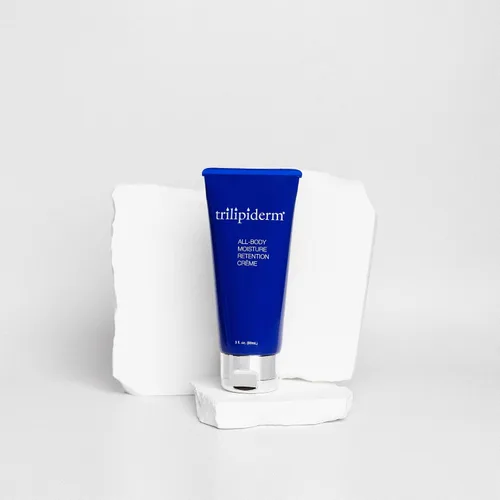 Vista 2 de Trilipiderm Crema de retención de humedad para todo el cuerpo: hidratación ligera a base de plantas para cuerpo y cara, espuma de prado, reemplazo