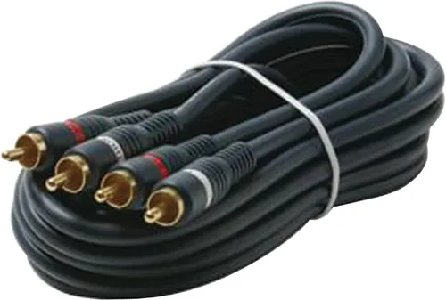 Vista 15 de STEREN Cable RCA de audio para automóvil, cables RCA, cable de subwoofer RCA, proyector de cine en casa RCA, proyector RCA, cables de audio y video
