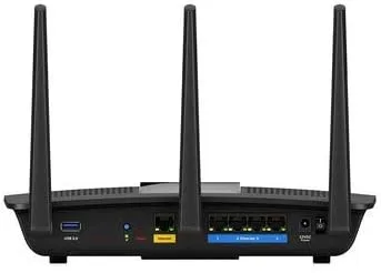 Vista 3 de Linksys - Router Wi-Fi 5 de doble banda AC1900 - Negro (renovado)