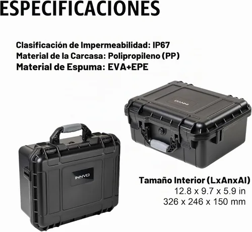 Vista 8 de INNVO Funda rígida para DJI Air 3S / Air 3