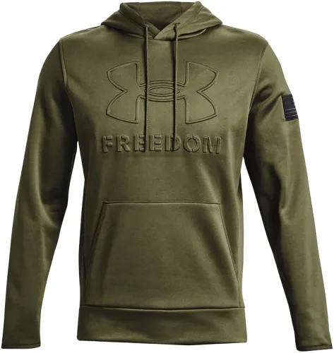 Vista 5 de Under Armour Sudadera con capucha Freedom Emboss para hombre