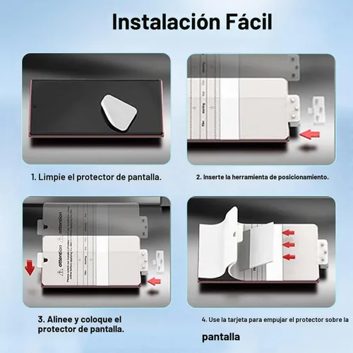 Vista 5 de Paquete de 2+2 protectores de pantalla de película de TPU suave y flexible para Samsung Galaxy S26 Ultra y protector de lente de cámara, cobertura