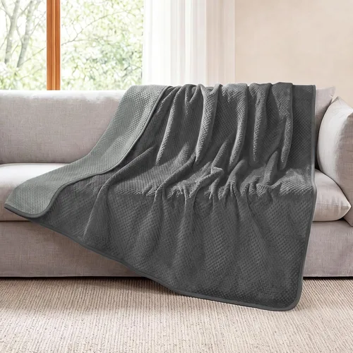 Vista 15 de Luciphia Manta impermeable para perro, manta reversible lavable para Beige
