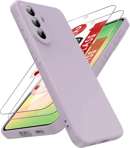 Vista 94 de LeYi Funda para Motorola Moto G Play 4G 2024: Funda para Moto G Play 4G 2024 con funda delgada y antiarañazos, silicona líquida a prueba de golpes