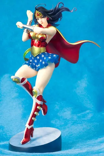 Vista 8 de Kotobukiya DC Comics: Armored Wonder Woman 2ª edición Estatua de Bishoujo Figura escala 1/7