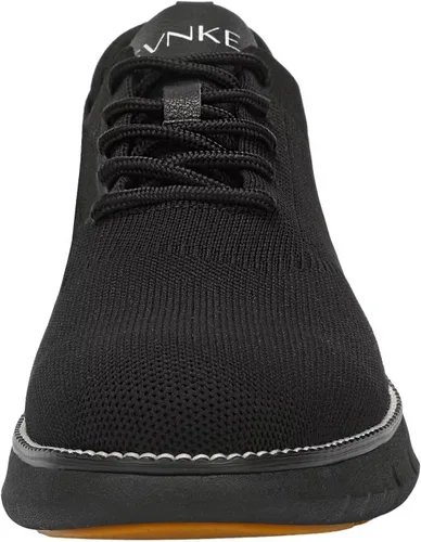 Vista 3 de SVNKE Zapatos de vestir de malla para hombre, zapatos casuales de negocios, con cordones, zapatos Oxford ligeros, transpirables, cómodos, suela