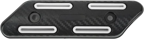 Vista 11 de Fdit Calor de tubería, protector térmico universal para scooters para motocicletas (negro)