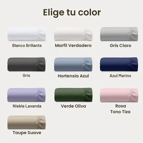 Vista 8 de Sábana bajera, 100% de algodón orgánico, tejido de percal, refrescante, ligera, ajustada, fresca, tamaño individual, color blanco brillante, para 01
