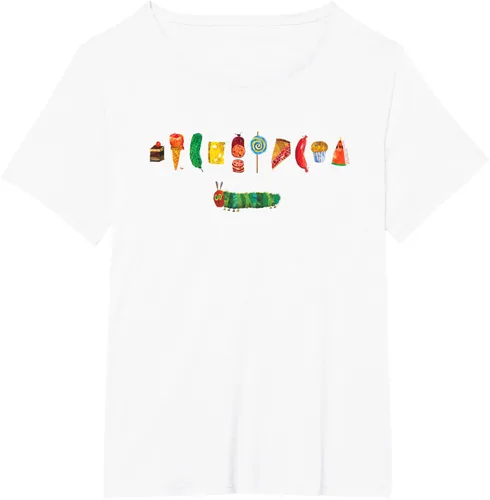 Vista 17 de Camiseta infantil The Very Hungry Caterpillar Feast Negro