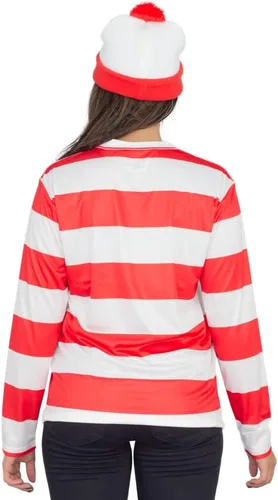 Vista 9 de Dónde está Waldo Deluxe Adult Costume Set