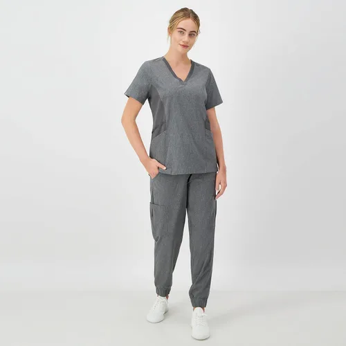 Vista 7 de Hanes Pantalones deportivos tipo cargo para mujer que absorben la humedad