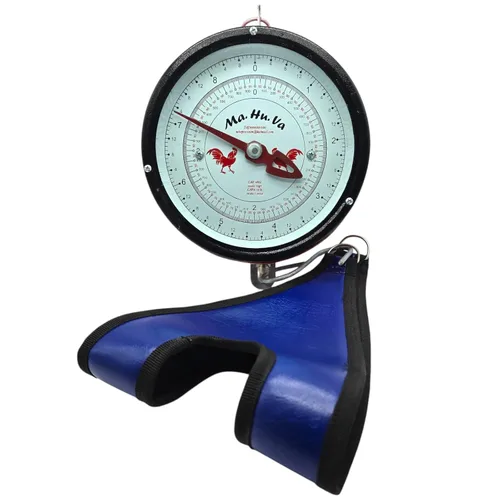 Vista 5 de Báscula colgante con bolsa de apoyo para pesar gallos - Báscula graduada para pesar gallos Bascula Graduada para pesar Aves