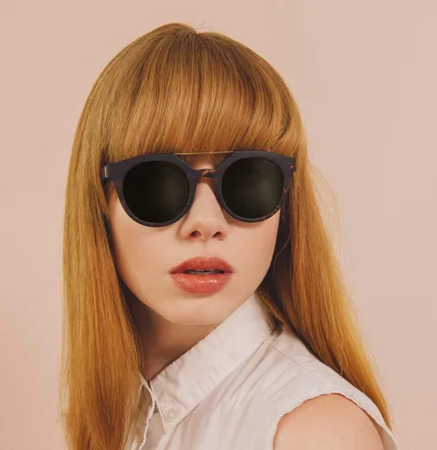 Vista 3 de FREYRS Collins Round Designer Fashion Womens Sunglasses