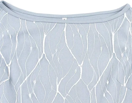 Vista 3 de Kimring Vestido vintage de cóctel con manga 34 de encaje y acampanado, para mujer, Small-4X-Large