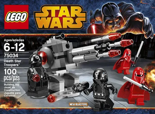 Vista 2 de Troopers de la Estrella de la muerte LEGO Star Wars 75034, 100 piezas