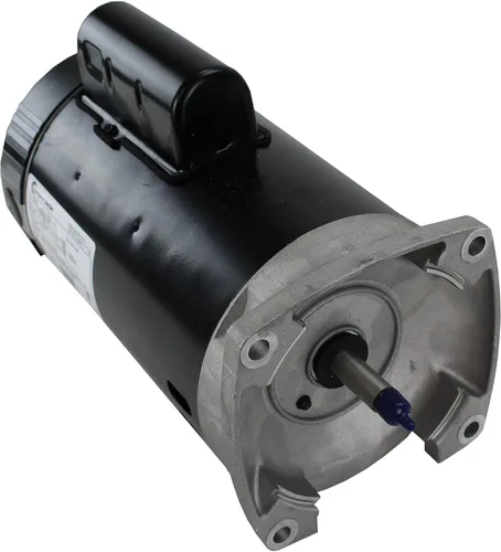 Vista 4 de A.O Smith B2748 - Motor de eje roscado con brida cuadrada de una sola velocidad para piscinas, 2 HP