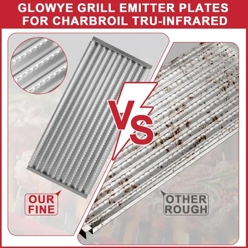 Vista 5 de Emisor de parrilla para Charbroil TRU-Infrared 463241314 463241313 463247412 463241013 463257110 463270613 463246909 463243911 4633911 463243911