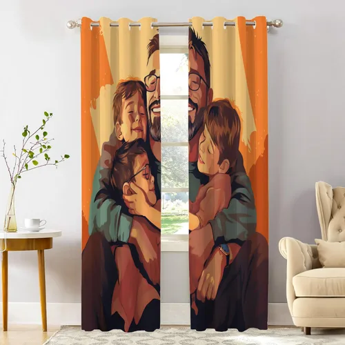 Vista 40 de Shrahala Cortinas blancas S inspiradoras para ventanas de cocina, cortinas negras con palabras cristianas para cafetería, cortinas opacas