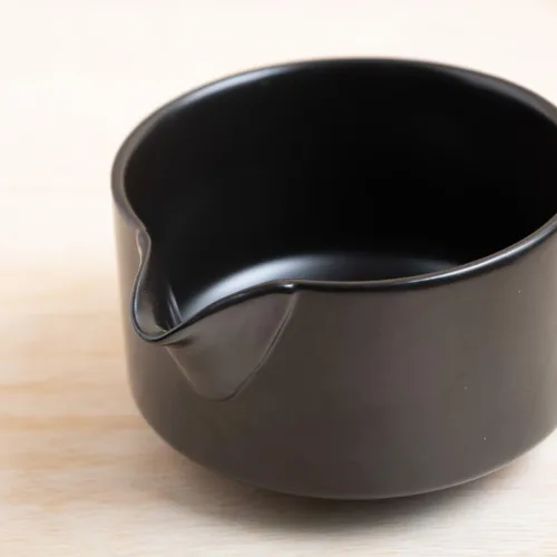 Vista 2 de Naoki Matcha Tazón de té tradicional de cerámica Chawan Matcha con juego