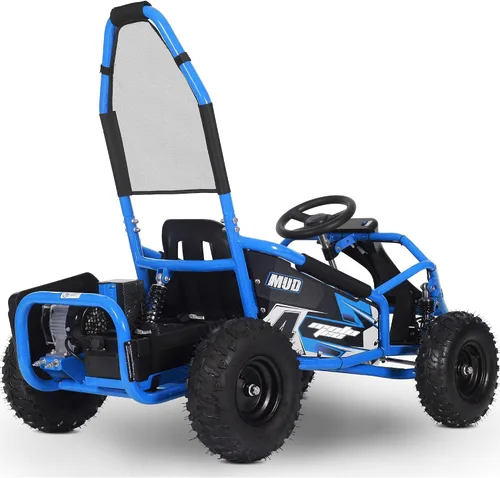 Vista 3 de MotoTec Mud Monster Kids Electric 48v 1000w Go Kart Full Suspension