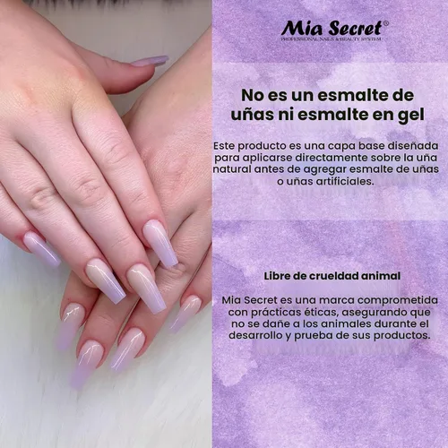 Vista 7 de Mia Secret Capa base profesional de doble enlace