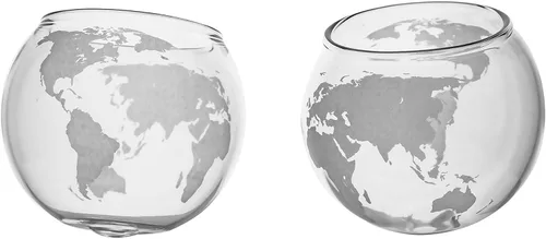 Vista 5 de Vasos de whisky grabados con forma de globo – Vaso de rocas para ron, tequila, whisky, vasos – Regalos de whisky – Cóctel de 10 onzas o vidrio