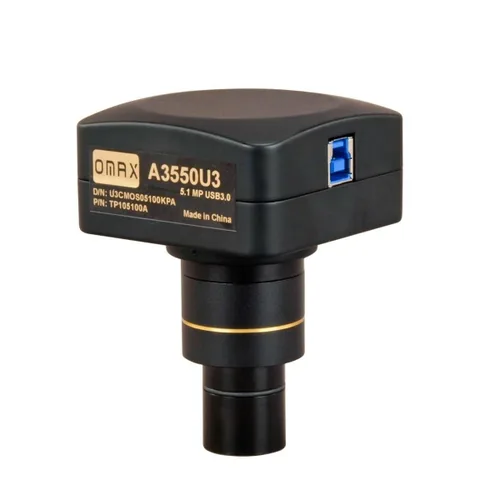 Vista 6 de OMAX 640 x 480 cámara USB para microscopio digital compatible con Windows XP a través de Windows 10
