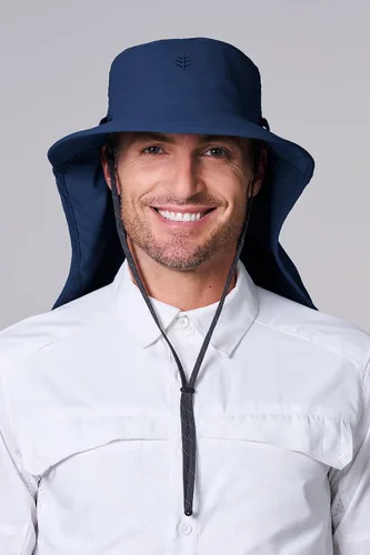 Vista 4 de Coolibar Sombrero de sol Stevie Ultra UPF 50+ para hombre y mujer - Protección solar