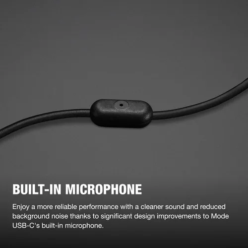 Vista 5 de Auriculares con cable USB-C Marshall Mode – Micrófono incorporado, ajuste personalizable, cable resistente a enredos y controladores dinámicos