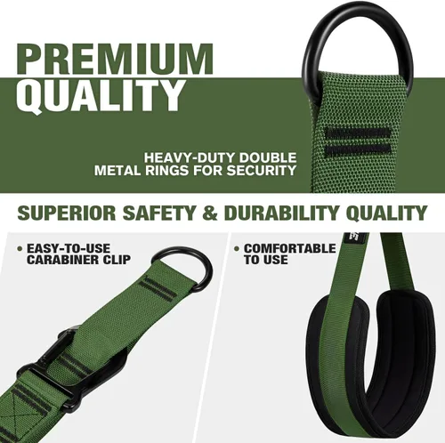 Vista 4 de KUTIZE Pull Up Assistance Bands, Pull Up Bar Resistance Bands, Pull Up Bands for Enhanced Strength Training, Muscle Training, 3 Heavy-Duty