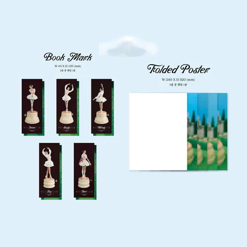 Vista 6 de Red Velvet - Mini Album The ReVe Festival 2022 - Feel My Rhythm ReVe Ver - calmato Ver Photo Book CD-R Sticker Book Mark Folded Poster Photo