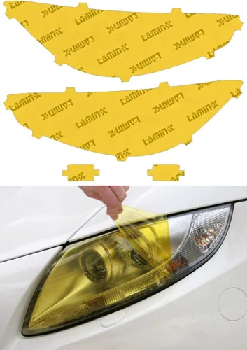 Vista 2 de Lamin-x Cubiertas azules para faros delanteros de ajuste personalizado para Volvo XC40 2023 en adelante