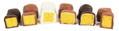 Vista 5 de Caramelo de esponja de chocolate negro