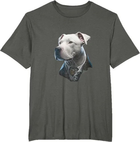 Vista 7 de Detective Dogo Argentino - Camiseta para perro, Negro