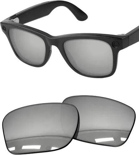 Vista 35 de 1.6MM Polarized Replacement Lenses for Ray-Ban Meta RW4006 / RW4008 Negro carbón - Policarbonato polarizado