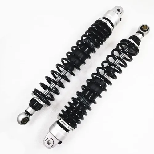 Vista 2 de 15.354 in/15.35 "Amortiguación de rebote Universal 0.276 in Primavera Suspensión Trasera Amortiguador de Aire MTB Motocross Motocross para DR400
