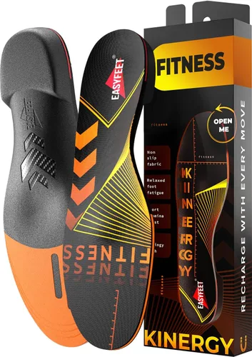 Vista 11 de Plantillas para zapatos deportivos de running para hombre y mujer - Plantilla deportiva - Insertos de absorción de impactos - Para caminar, hacer