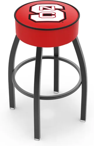 Vista 39 de The Holland Bar Stool Company L8B1-4 Georgia Tech - Taburete giratorio con base antiarrugas, color negro