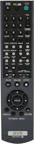 Vista 2 de Mando a distancia de repuesto RMT-D171A compatible con reproductor de CD DVD Sony DVP-NS775V DVP-NS425 DVP-NC610 DVP-NC615 DVP-NC625 DVP-NC655