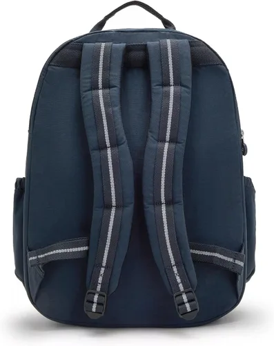 Vista 9 de Mochila Kipling Seoul extra grande para laptop de 17", Grande True Blue Tonal 2