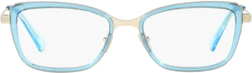 Vista 2 de Gafas graduadas Versace VE 1243 1403 PALE GOLDBLUE TRANSP, Azul, dorado, 5217140