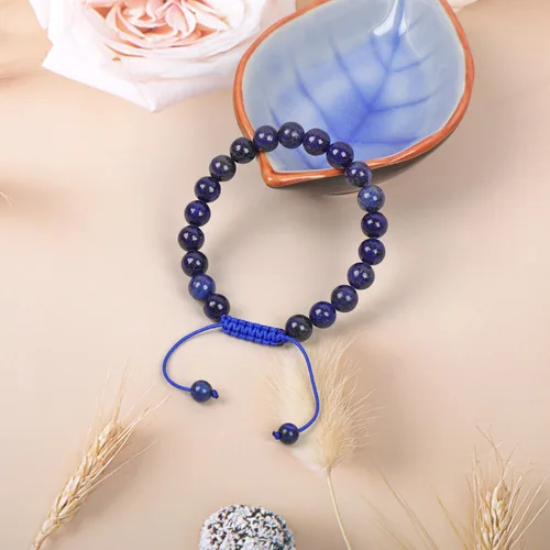 Vista 148 de AD Beads Pulseras de piedras preciosas unisex de 0.315 pulgadas (0.315 in), macramé curativo ajustable de 7 a 9 pulgadas Usa esta pulsera