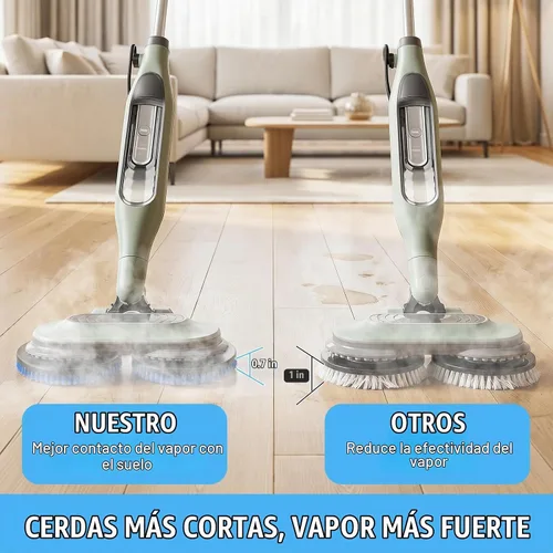 Vista 2 de Almohadillas de repuesto para trapeador de vapor Shark Steam and Scrub S7/8
