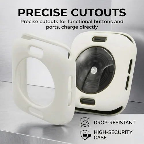 Vista 3 de Funda Ultra Delgada de TPU para iWatch Apple Watch Series 3/2/1, 38mm