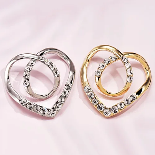 Vista 33 de 4 piezas de clip de anillo de bufanda para mujer, broche de perlas y flores, hebilla de metal para chal, accesorios de decoración para damas y niñas